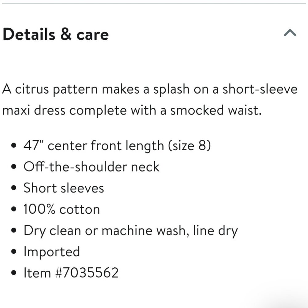 Boden cotton maxi dress, size 14 - Picture 6 of 6